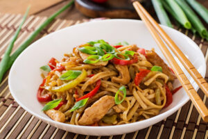 Garlic Chicken Noodles