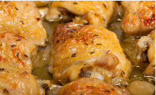honey mustard glazed chicken thighs